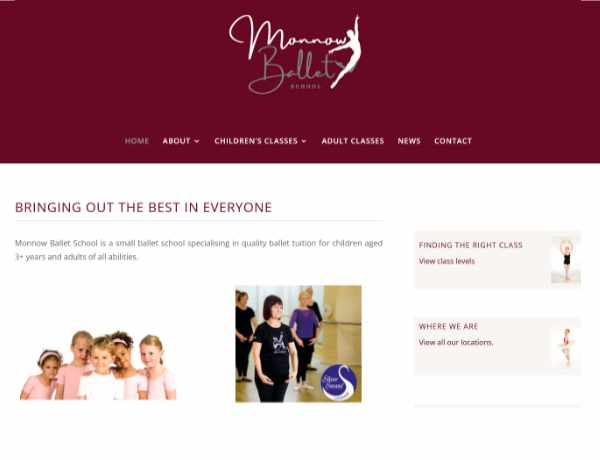 Monnow Ballet School website
